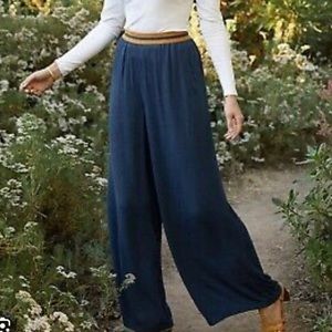NWT Matilda Jane Try Something New Wide Leg Pants Size L